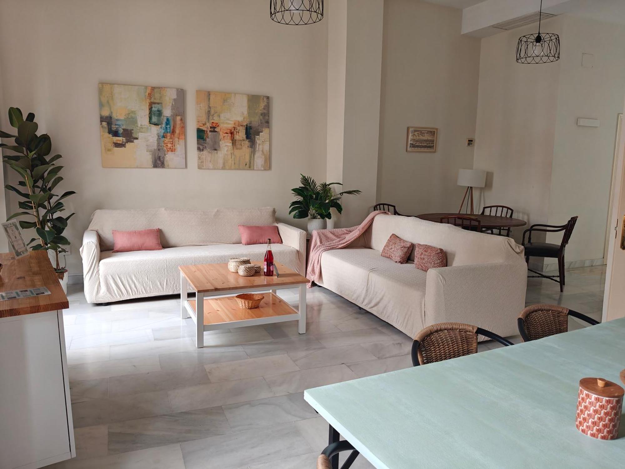 Charming Bright Apartment With Balconies On Cuesta Del Rosario Sevilla Exteriör bild